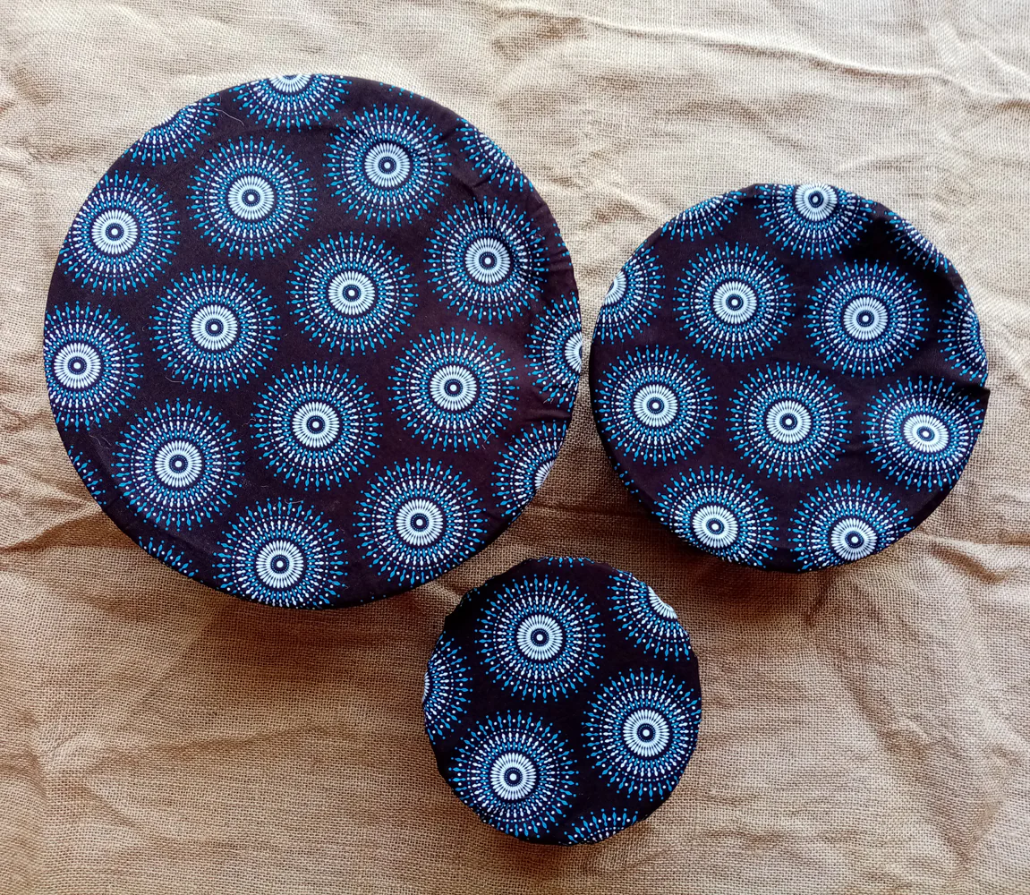 Ecoelephant Cotton Shweshwe bowl cover set - Image 4
